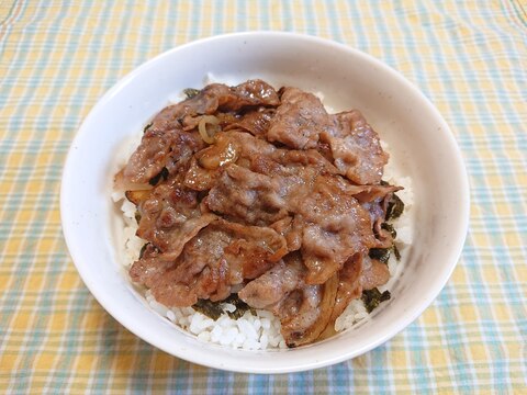 割烹料理店のまかない飯☆京風焼き豚丼